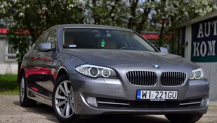 BMW Seria 5 cena 48750 przebieg: 253300, rok produkcji 2013 z Warszawa małe 154